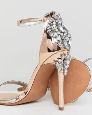 Embellished Heeled Sandals
