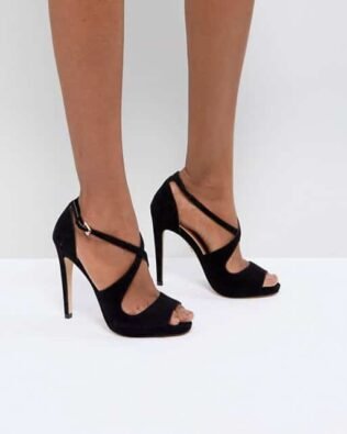 Sandal With Cross Over