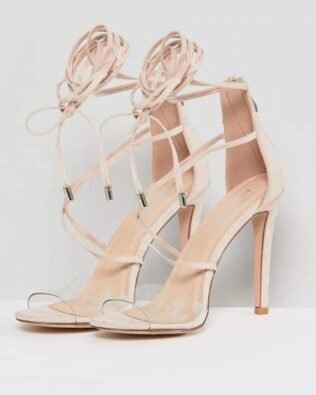 Aster Clear Strappy Sandals