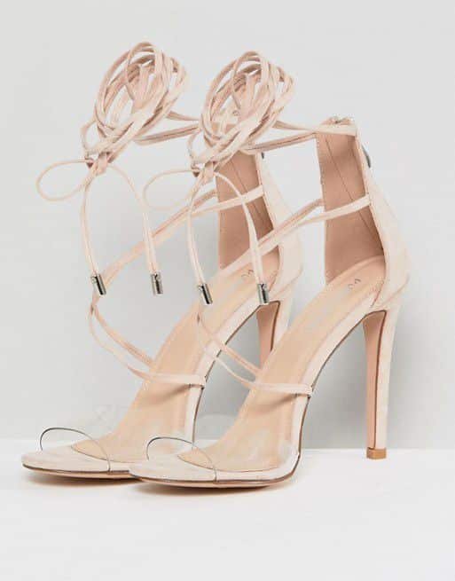 Aster Clear Strappy Sandals - Image 2