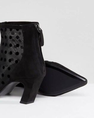 Mango Polka Dot Mesh